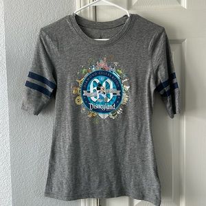 Disneyland 60th Anniversary Diamond Celebration t shirt sz XS